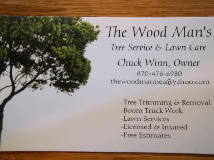 The Wood Man's Tree Service and Lawn Care 